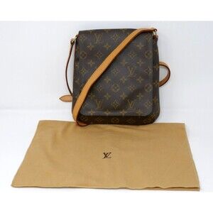 Louis Vuitton Vintage Monogram Canvas Musette Salsa PM Crossbody Shoulder Bag